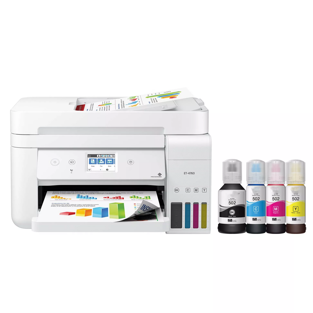 ECOTANK ET-4760 - Impresora a color inalámbrica todo en uno