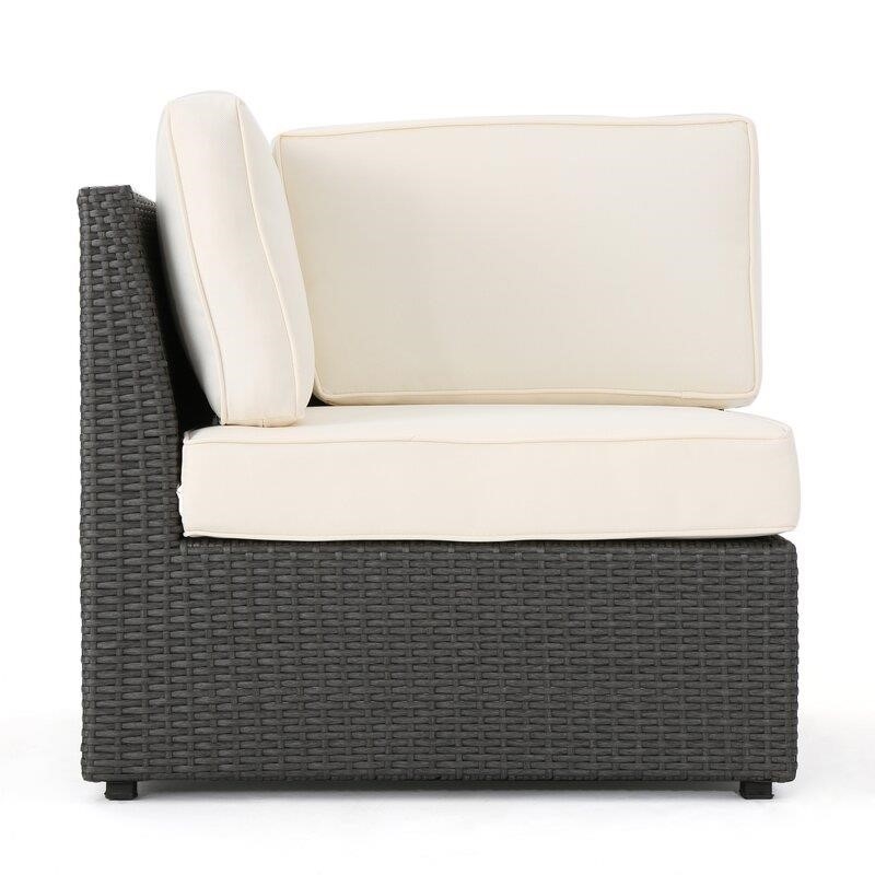 Grainne All Weather Wicker/Rattan 8 - Person Seating Group with Cushio