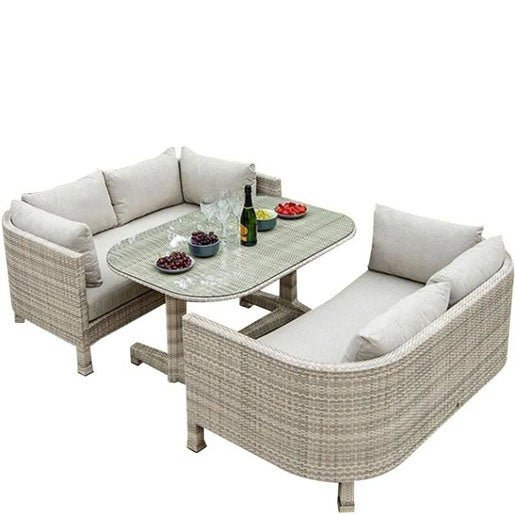 Dos Sillas Dobles Con Cojines + Mantel Por Tiempo Limitado Venta Limit