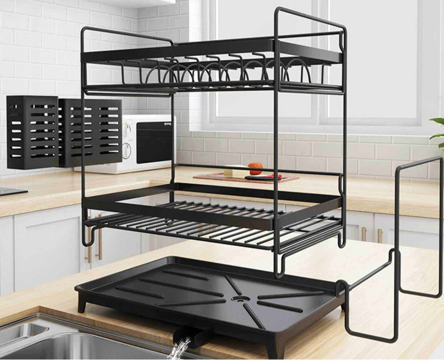 Secador de fregadero de acero inoxidable