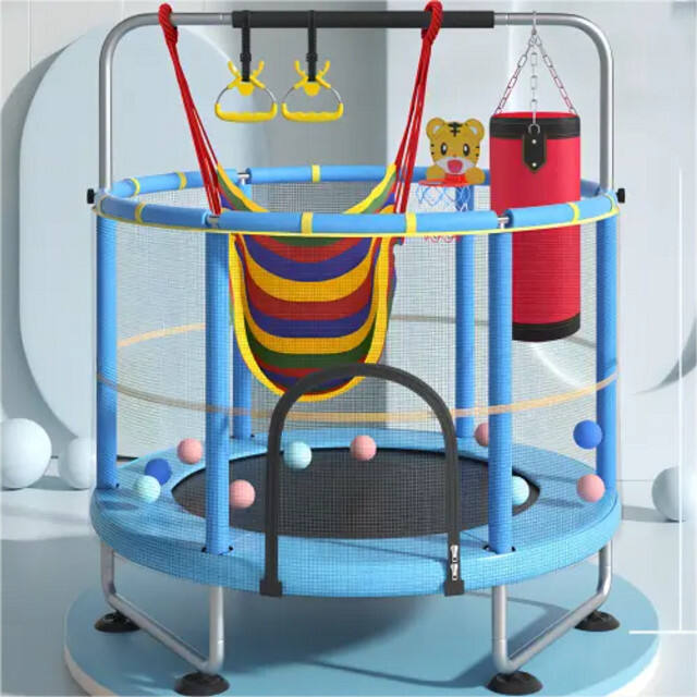 ltimo dia Promoo 75% OFF - Trampolim infantil doméstico - c
