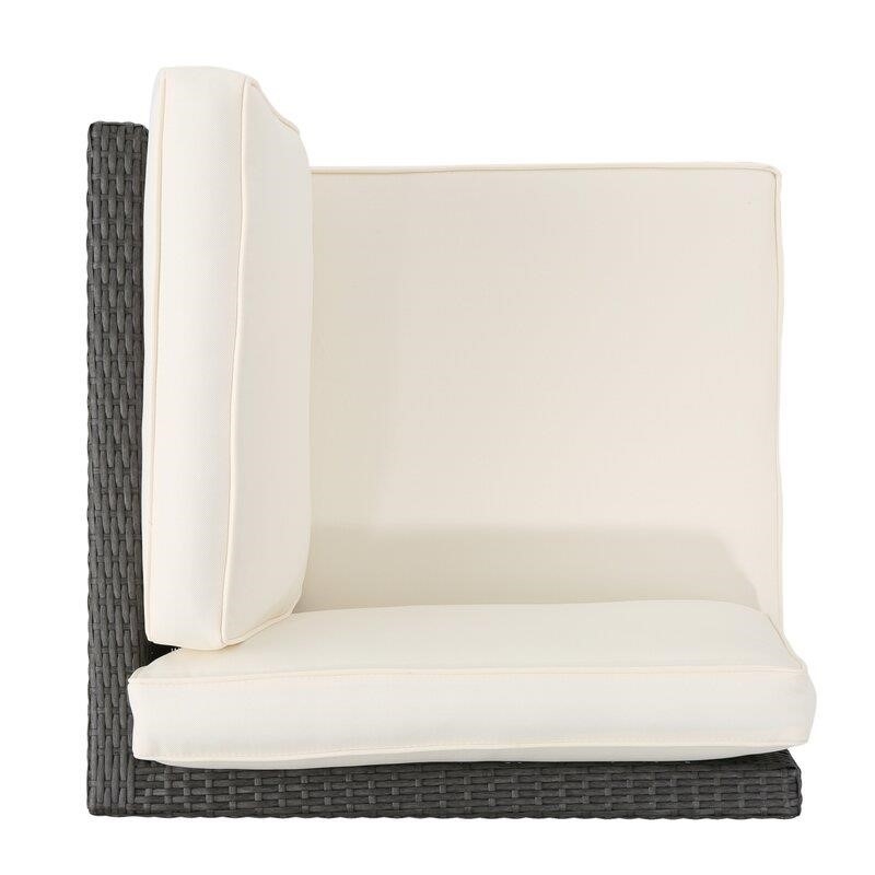 Grainne All Weather Wicker/Rattan 8 - Person Seating Group with Cushio