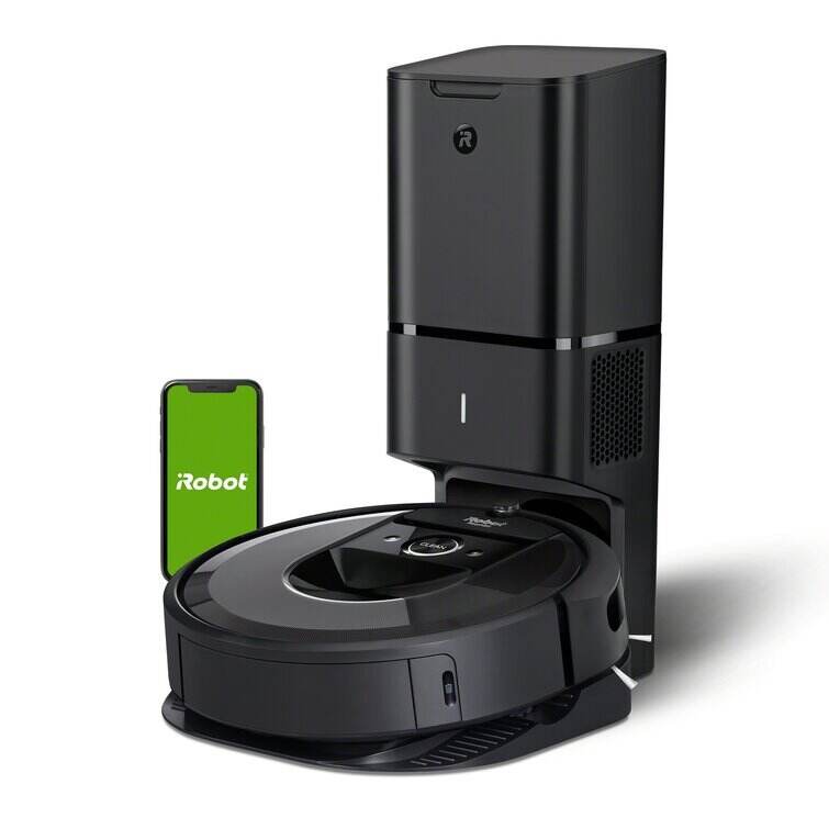 .Clearance Sale -iRobot Roomba i7+ (7550) Wi-Fi Connected Self-Emptyin