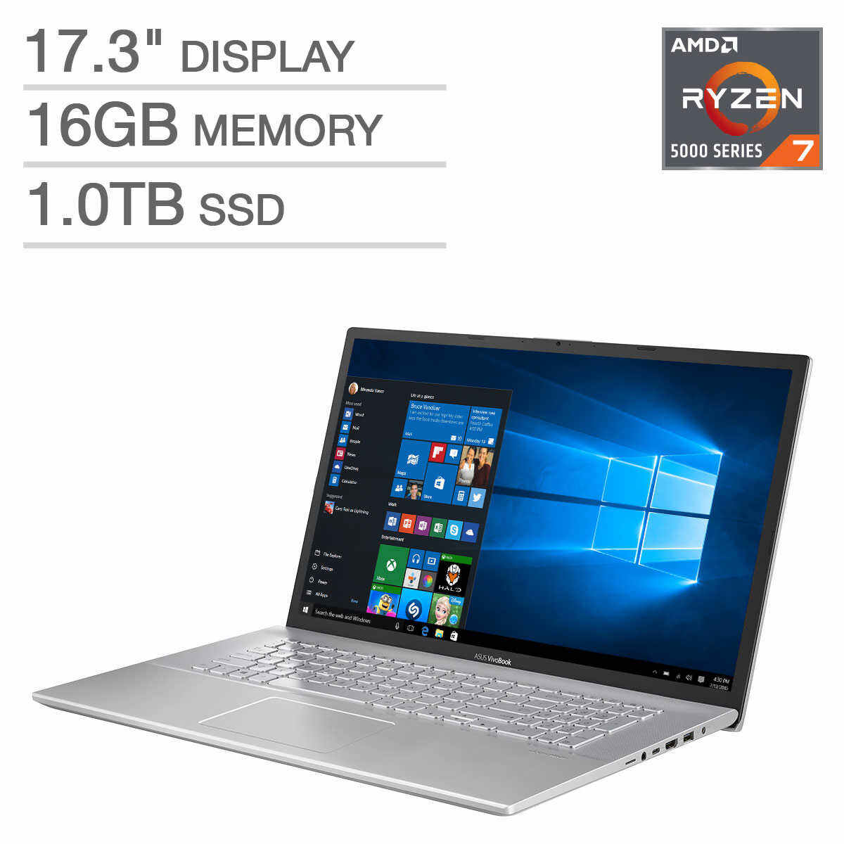 Portátil ASUS VivoBook S712UA de 17,3
