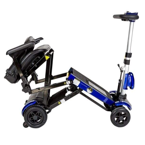 Scooter plegable de cuatro ruedas