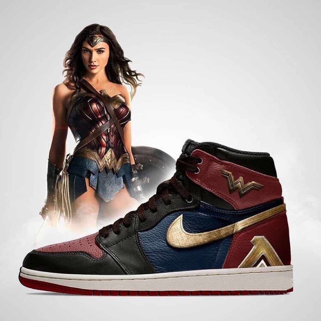 LIVERPOOL & DC Justice League  Air Jordan High Top Sneaker