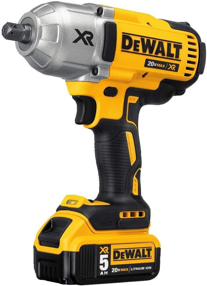 DEWALT 20V MAX XR CORDLESS IMPACT WRENCH KIT WITH DETENT ANVIL, 1/2-IN