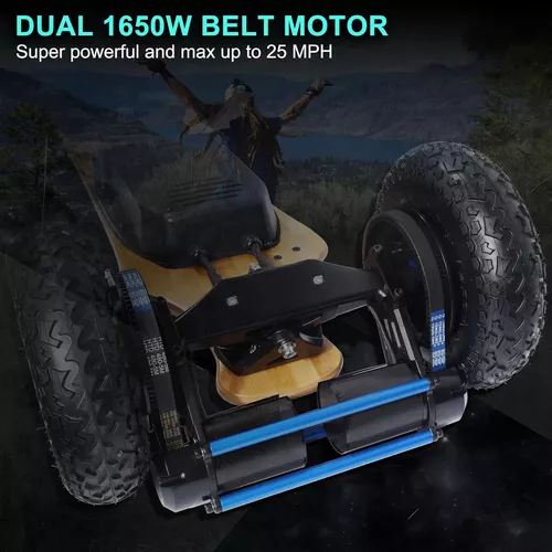 Patineta Eléctrica, Todo Terreno, Longboard Eléctrico Todo T