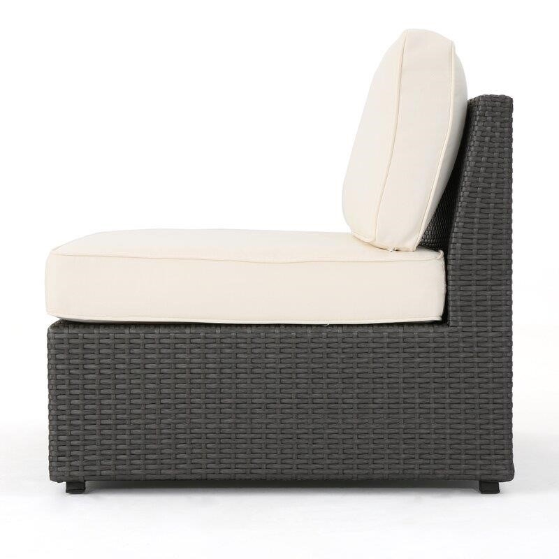 Grainne All Weather Wicker/Rattan 8 - Person Seating Group with Cushio