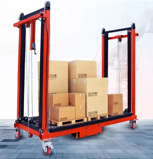 💥Último día💥Plataforma elevadora de andamios eléctrica plegable (🔥¡soporta hasta 500kg!)