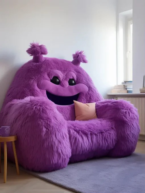 Sofá Monstruo Rosa