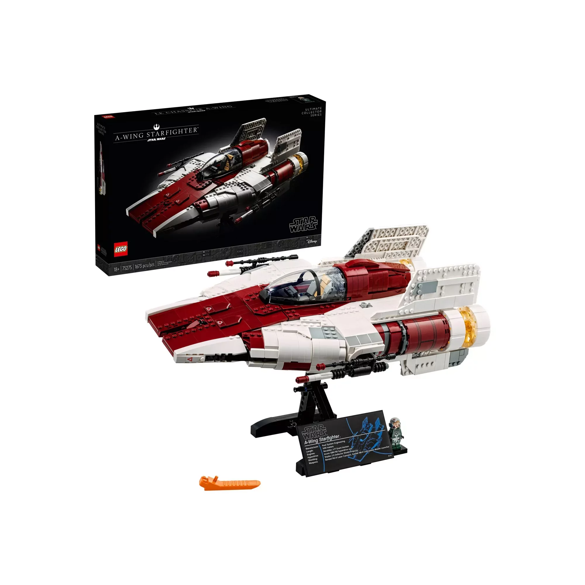 LEGO   75275 A-WING STARFIGHTER