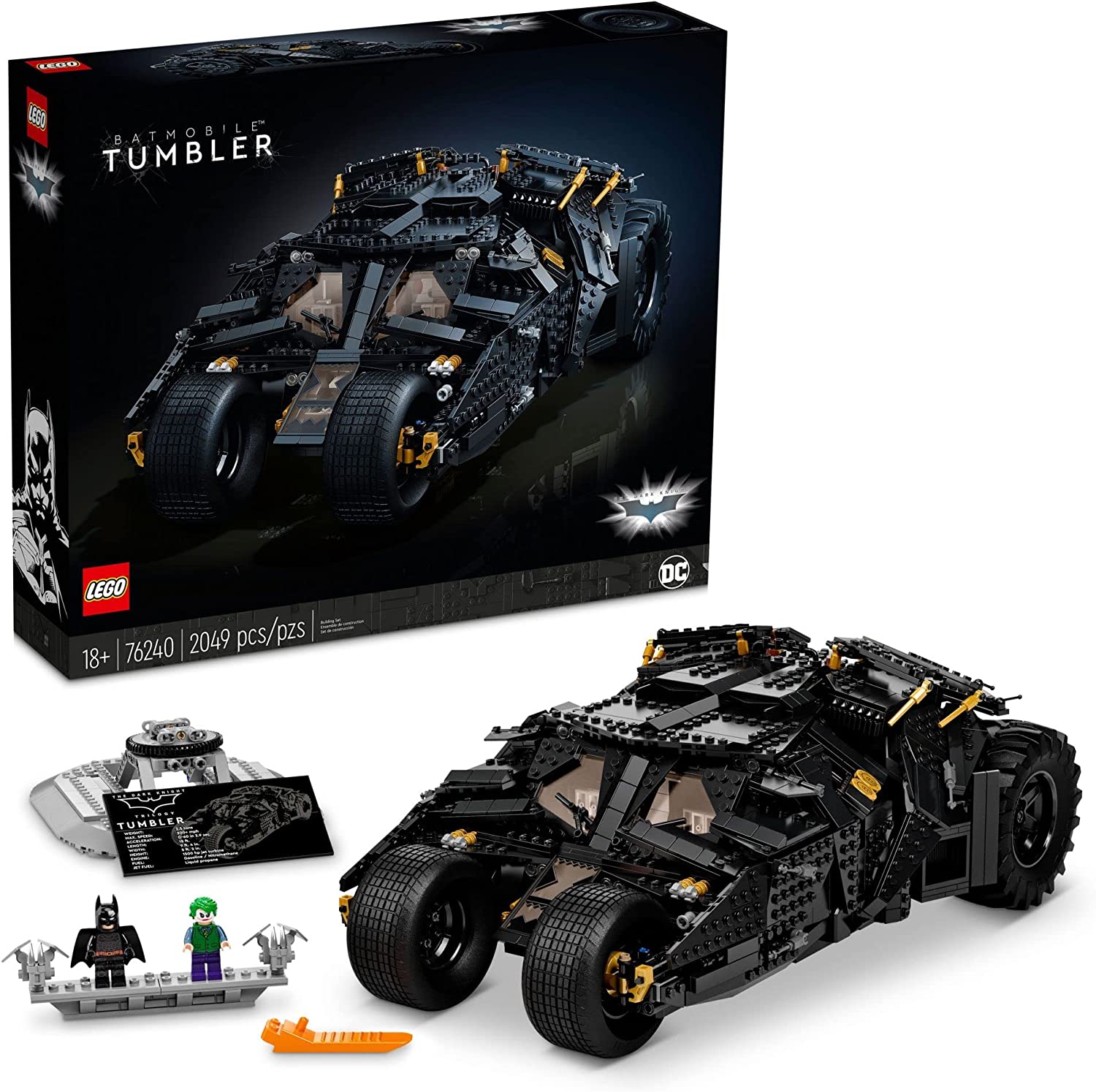 LEGO   76240 SUPER HEROES BATMOBILE TUMBLER