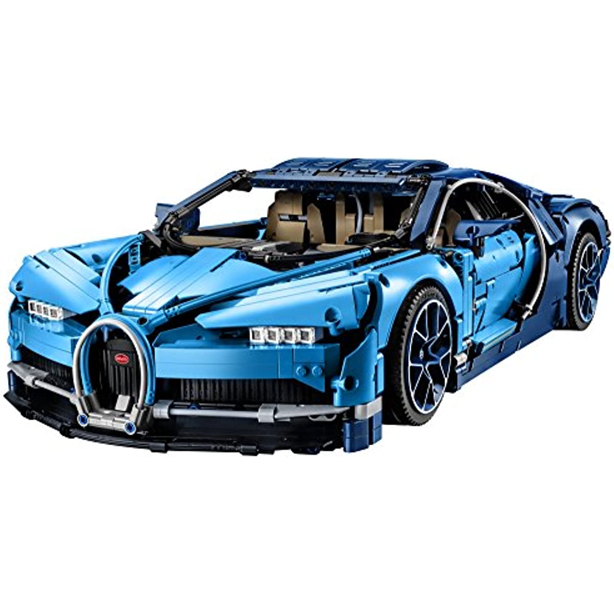 LEGO Technic Bugatti Chiron 42083 Race Car Building Kit and Engineering Toy, Adult Collectible Sports Car with Scale Model Engine (3599 Pieces)