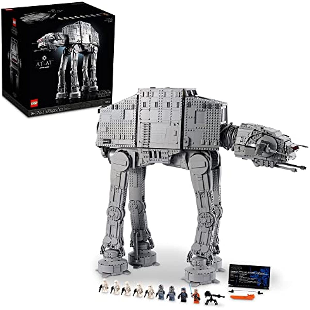 LEGO Star Wars at-at Walker 75313 Buildable Model, Collectible Set for Adults