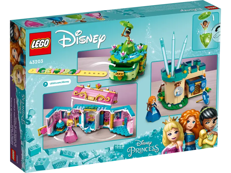 LEGO  Aurora, Merida and Tiana’s Enchanted Creations