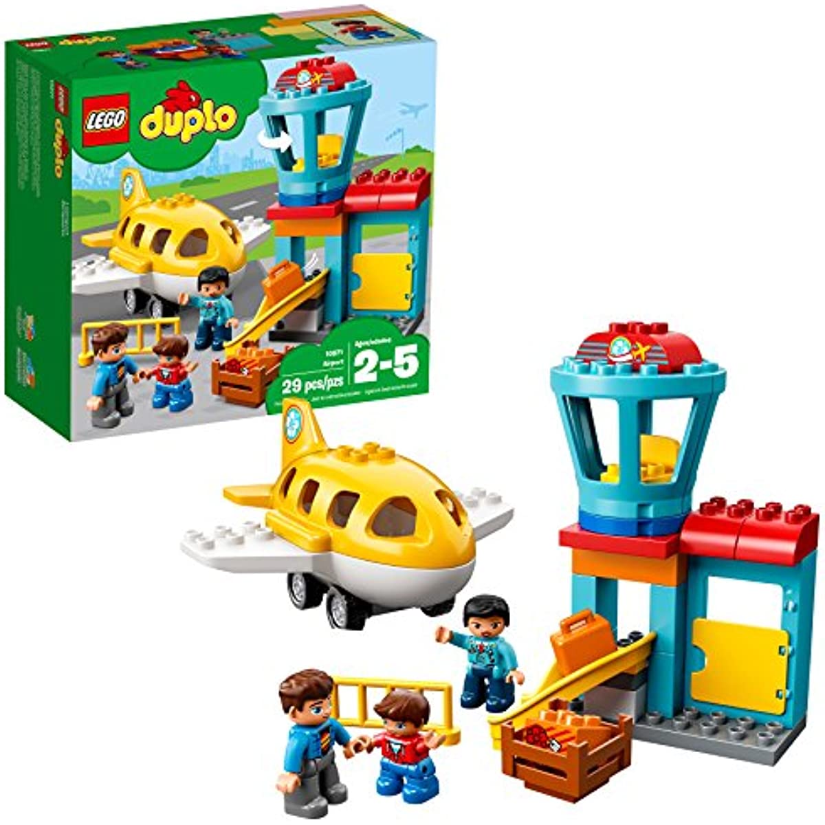 LEGO DUPLO Town Airport 10871 Building Blocks (29 Pieces)