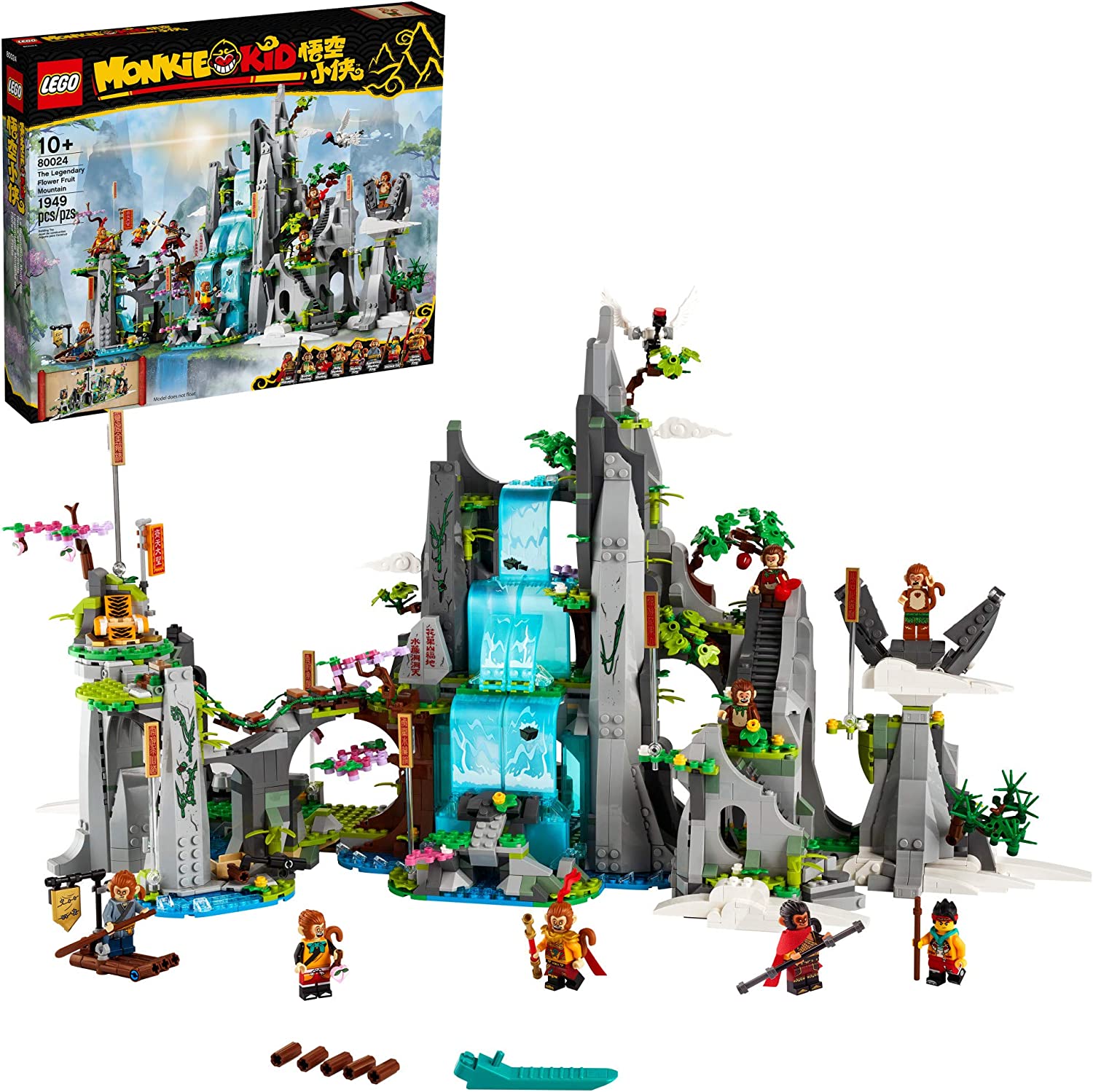 LEGO 80024 MONKIE KID THE LEGENDARY FLOWER FRUIT MOUNTAIN