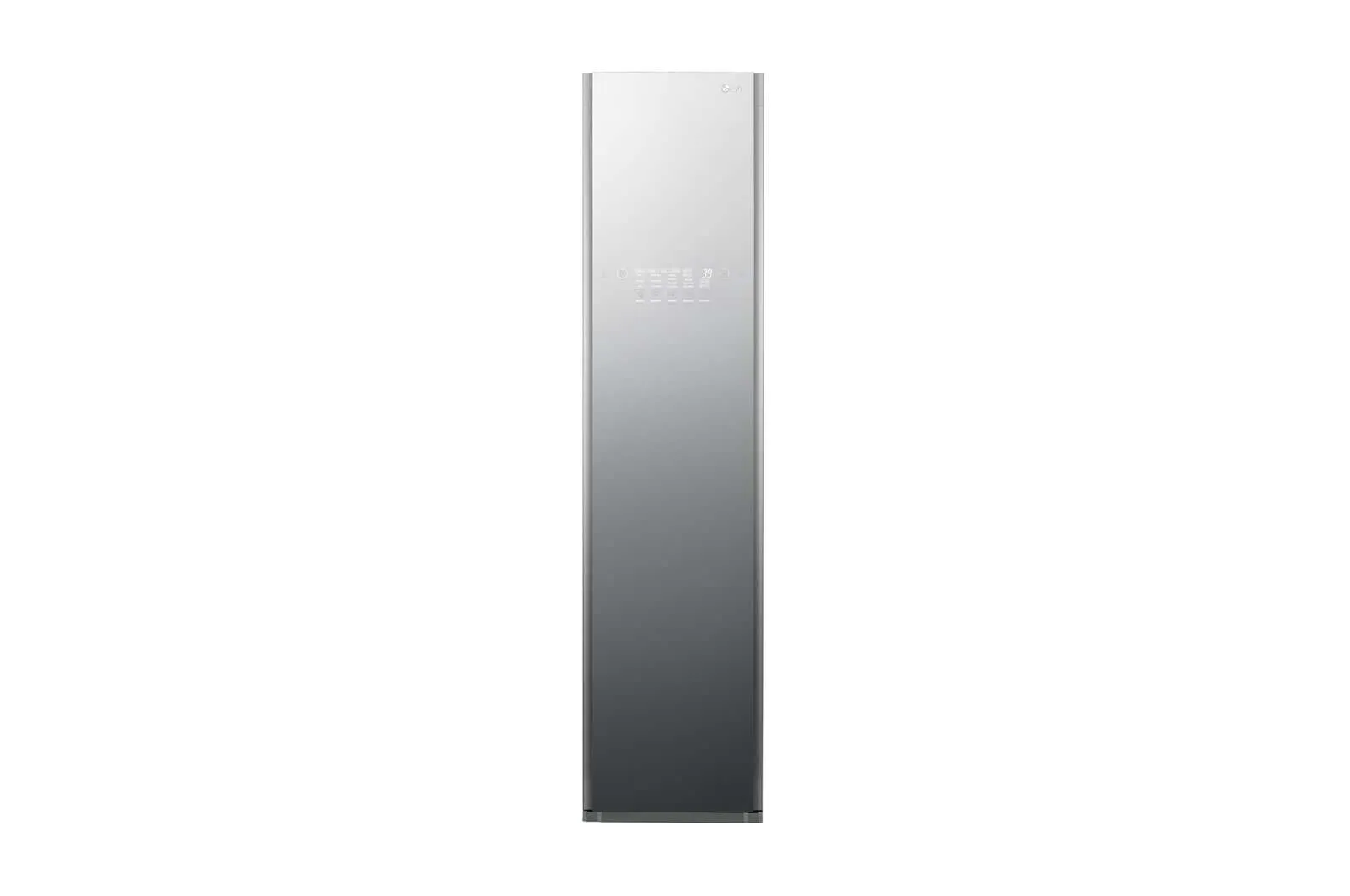 LG Styler. sistema de vapor Inteligente con TrueSteamTM ciclos: Refrescar. Sanitizar. Secado Suave. cuidado de pantalones con ThinQTM color silver