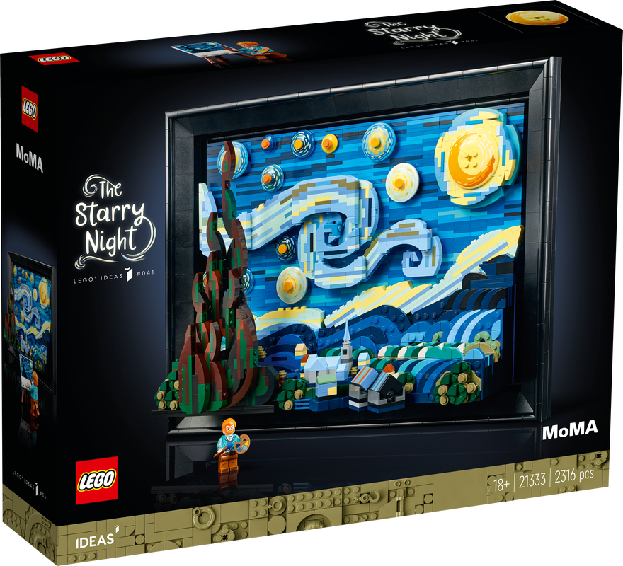 LEGO   21333 IDEAS VINCENT VAN GOGH - THE STARRY NIGHT