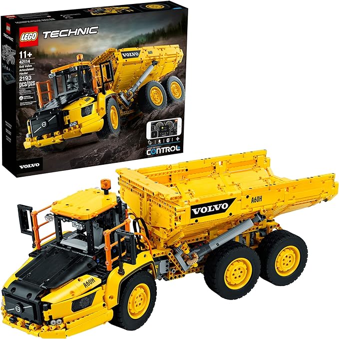 LEGO Technic 6x6 Volvo Articulated Hauler (42114) Building Kit