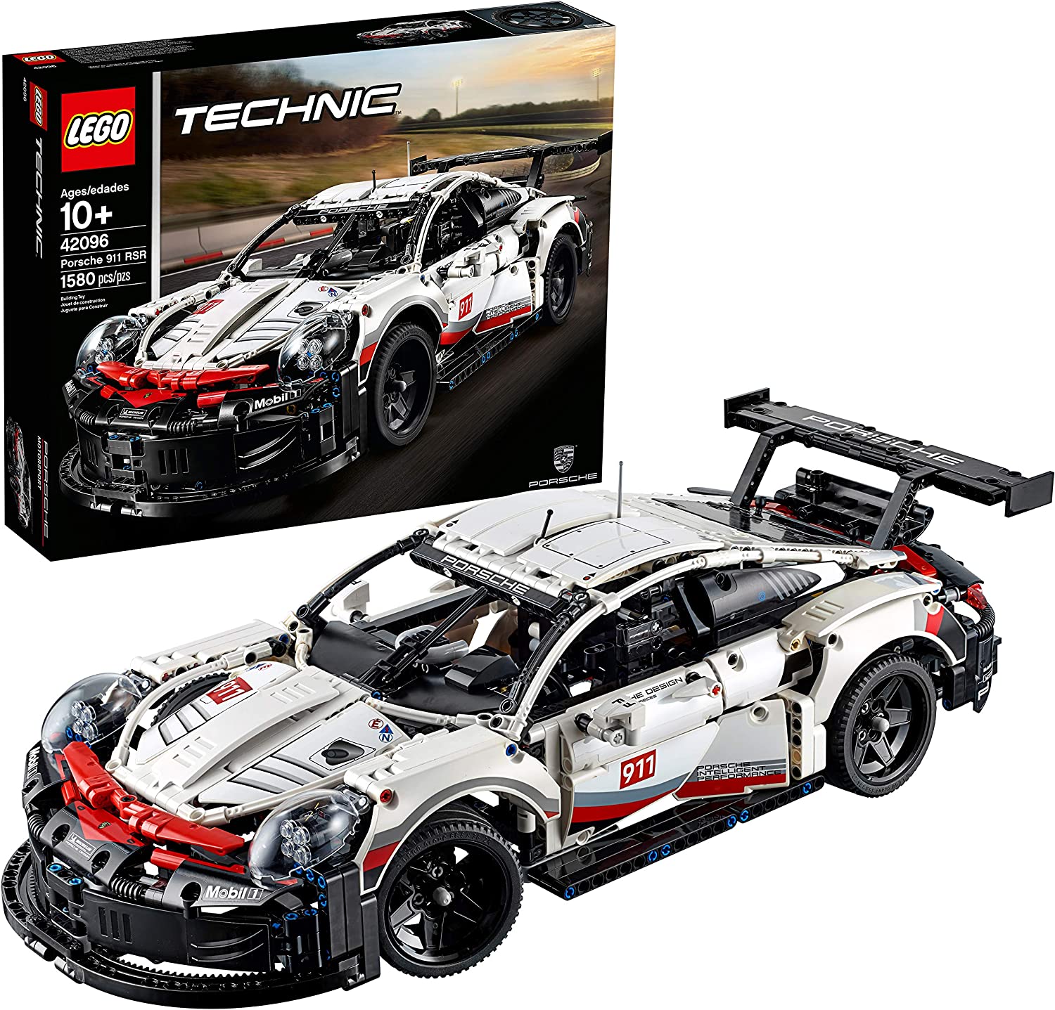 LEGO Technic Porsche 911 RSR Race Car Model Building Kit 42096