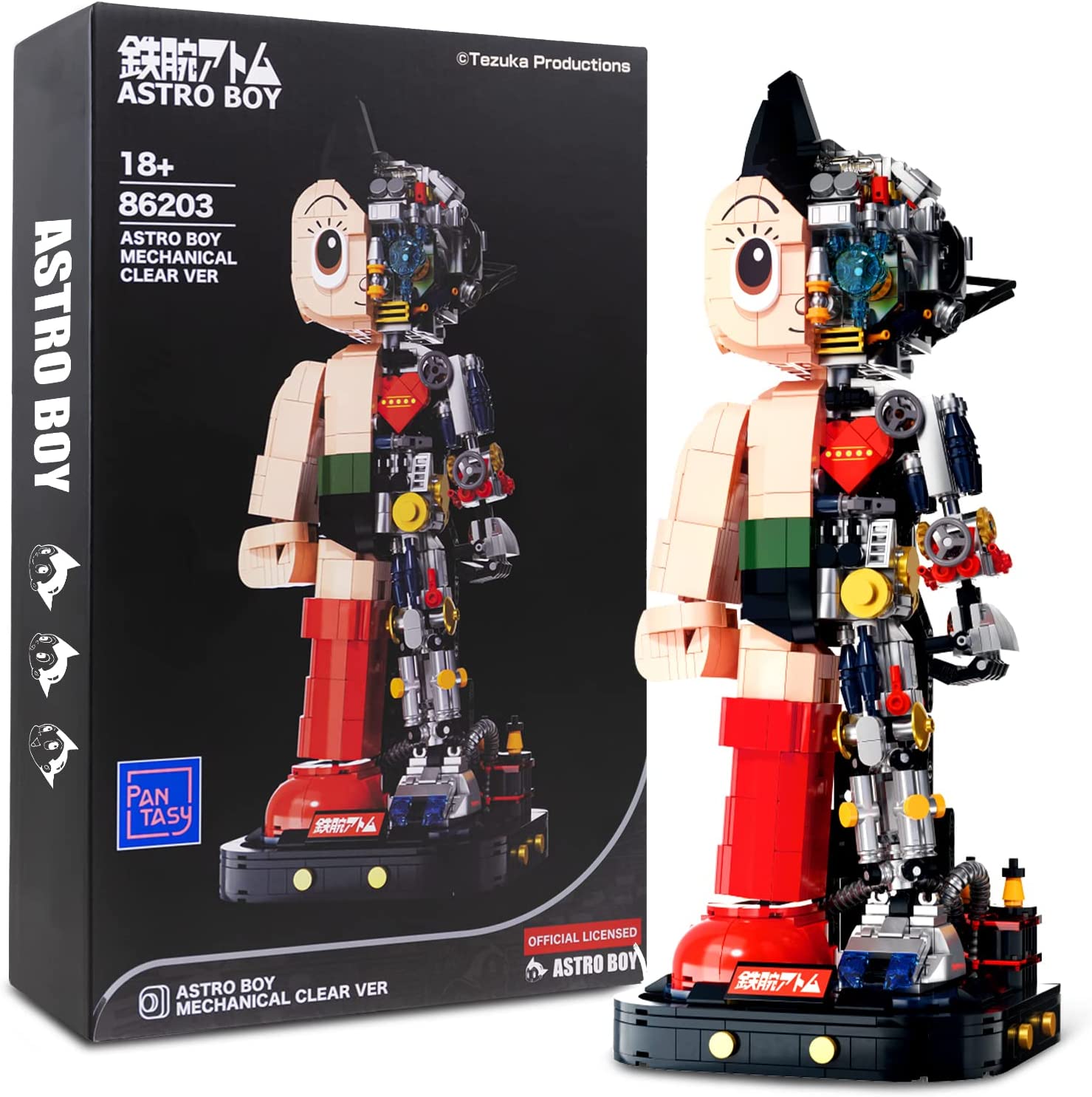 LEGO   BRICKKK Pantasy Astro Boy Building Kit, Cool Building Sets for Adults