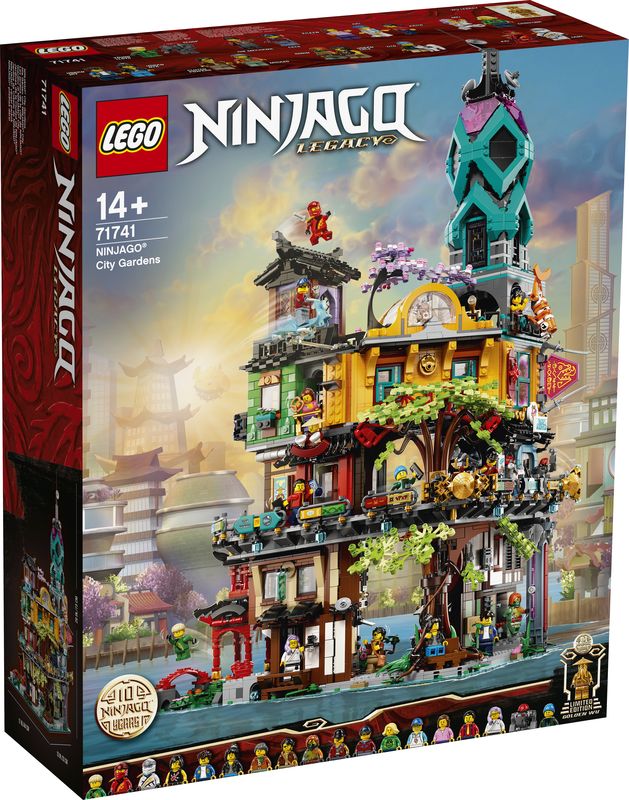 LEGO   71741 NINJAGO CITY GARDENS