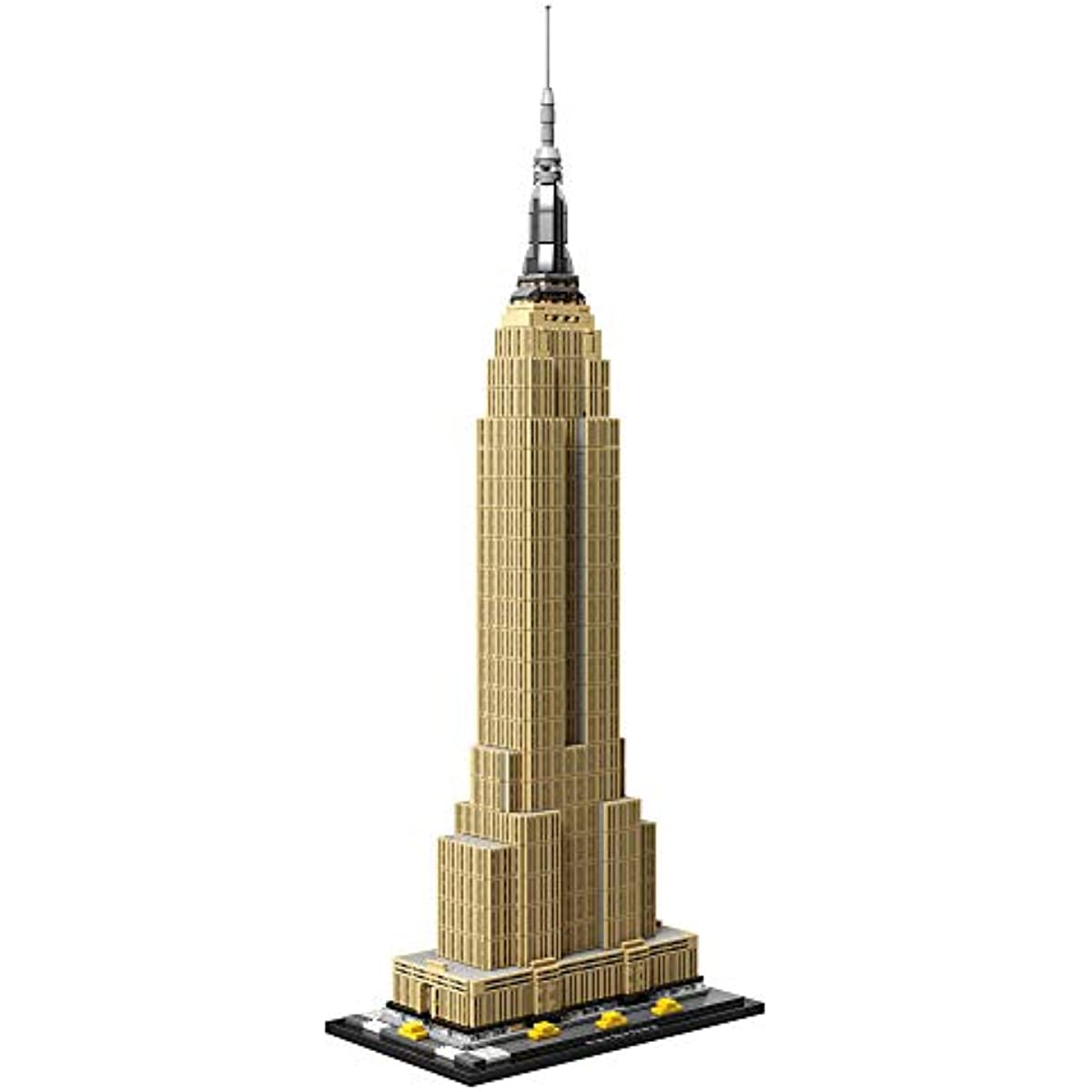 LEGO Architecture Empire State Building 21046 New York City Skyline Architecture Model Kit for Adults and Kids, Build It Yourself Model Skyscraper (1767 Pieces)