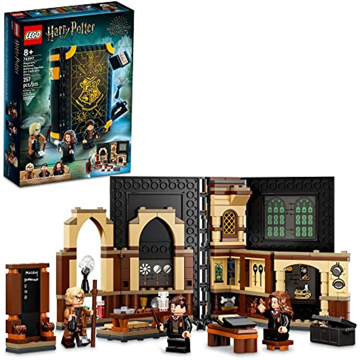 LEGO Harry Potter Hogwarts Moment: Defence Class 76397 Building Kit; Collectible Classroom Playset for Ages 8+ (257 Pieces)