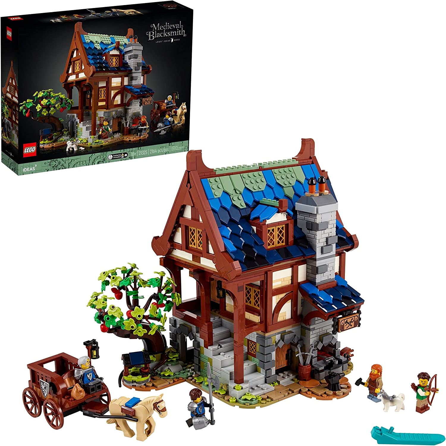 LEGO 21325 LEGO   IDEAS MEDIEVAL BLACKSMITH