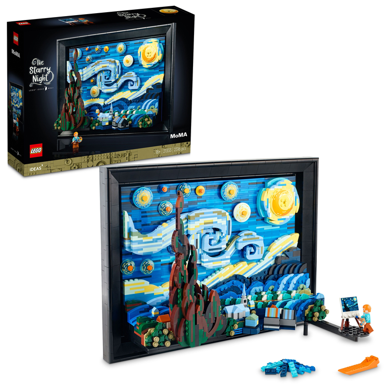 LEGO   21333 IDEAS VINCENT VAN GOGH - THE STARRY NIGHT