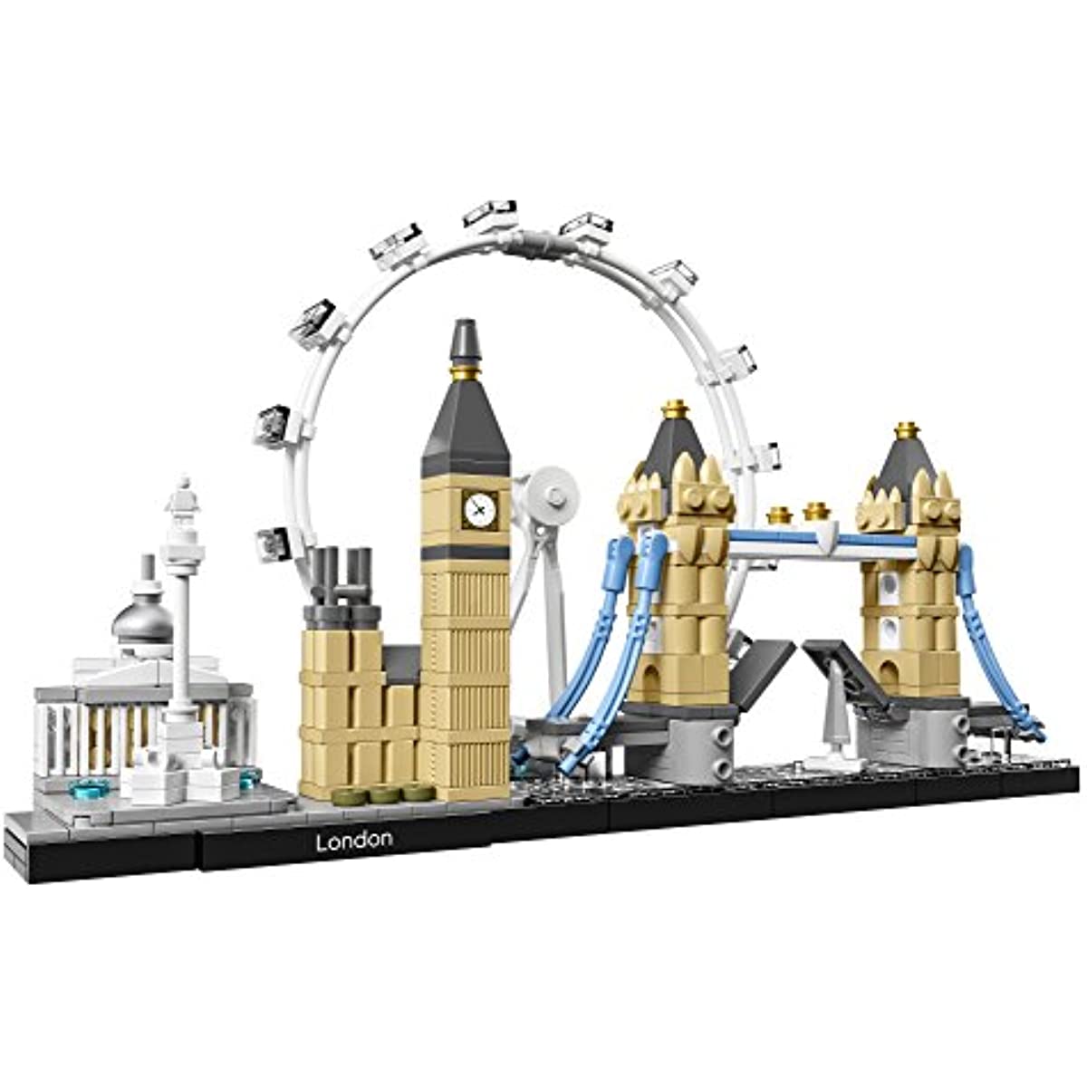 LEGO Architecture London 21034 Building Toy Set for Kids, Boys, and Girls Ages 12+ (468 Pieces)