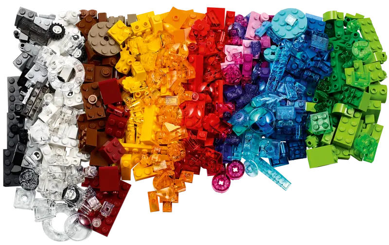 LEGO  Creative Transparent Bricks