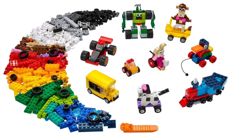 LEGO  Bricks and Wheels