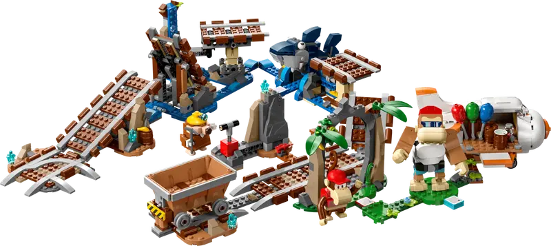 LEGO  Diddy Kong's Mine Cart Ride Expansion Set