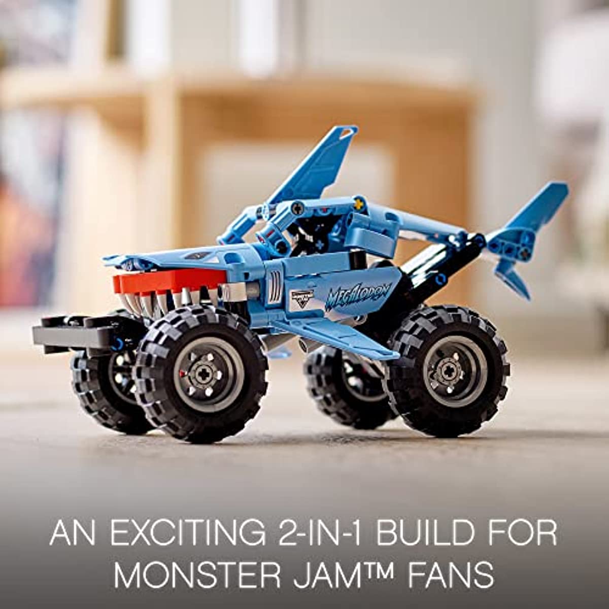 LEGO Technic Monster Jam Megalodon 42134 Building Toy Set for Kids, Boys, and Girls Ages 7+ (260 Pieces)