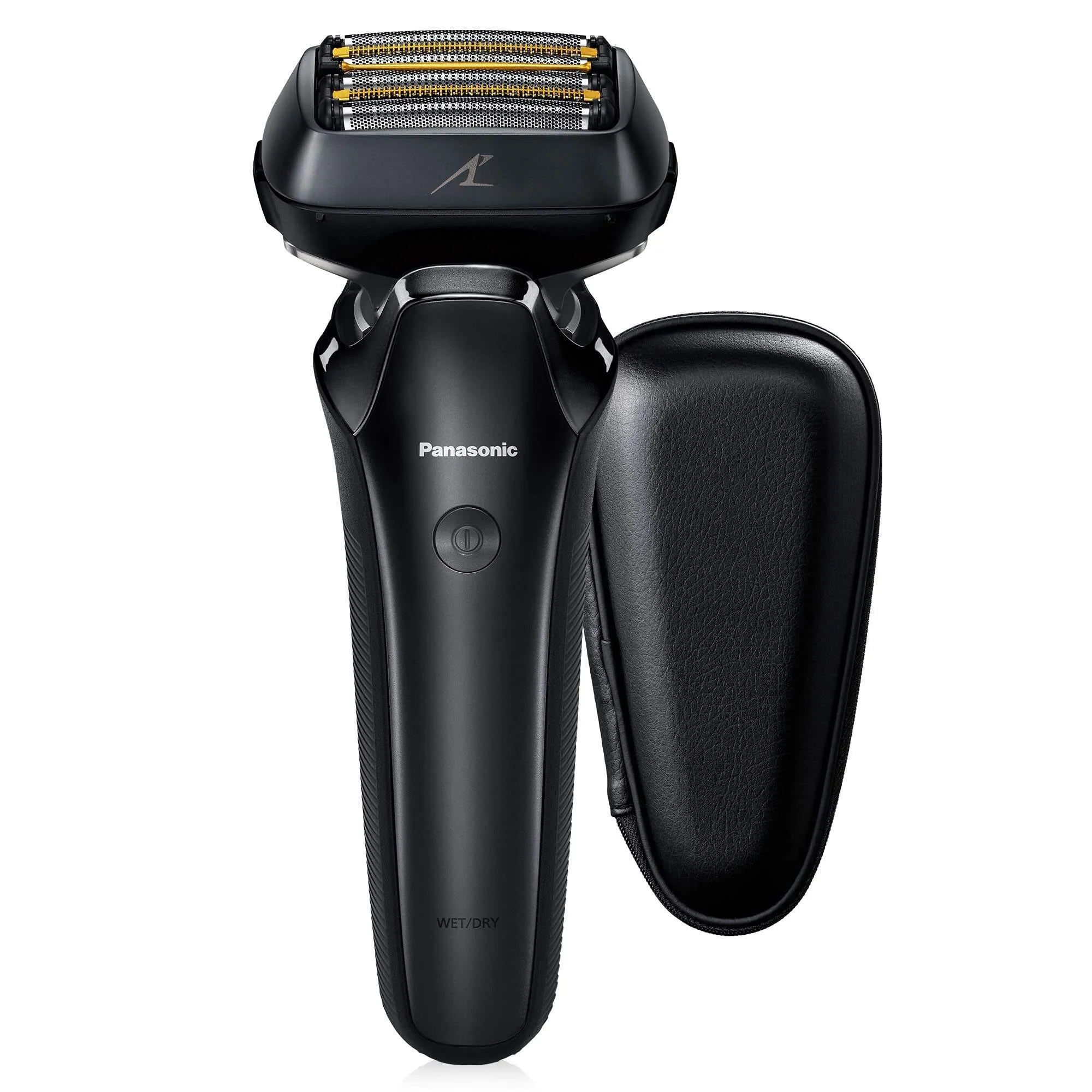 Panasonic Maquinilla de afeitar eléctrica para hombres. ARC6 de seis cuchillas con estación de limpieza y carga automática premium. ES-LS9A-K (negro)