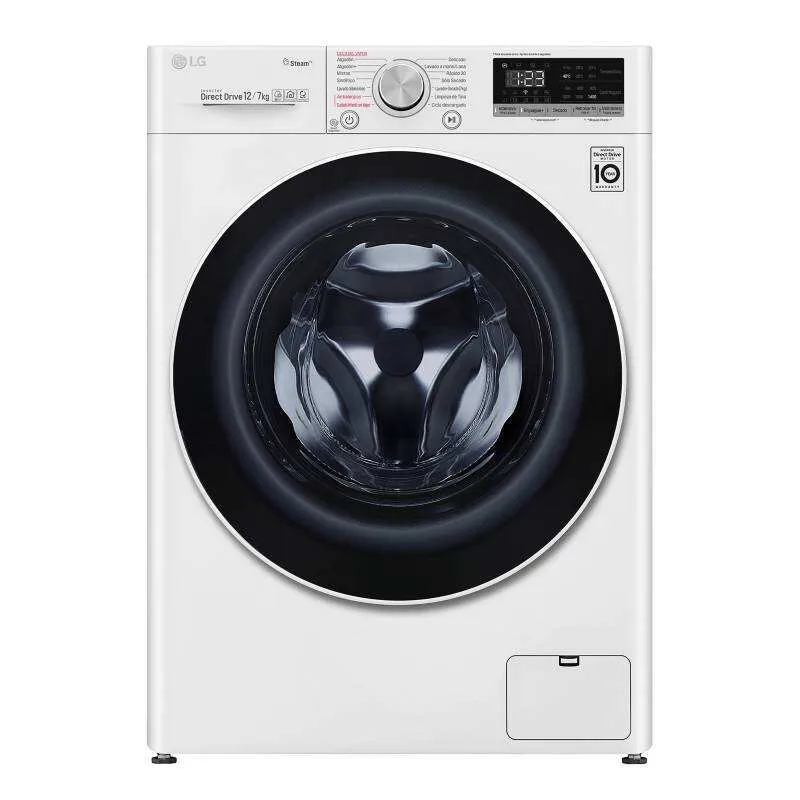 Lavadora y Secadora 12/7 Kg LG WD12WVC4S6 AI DD