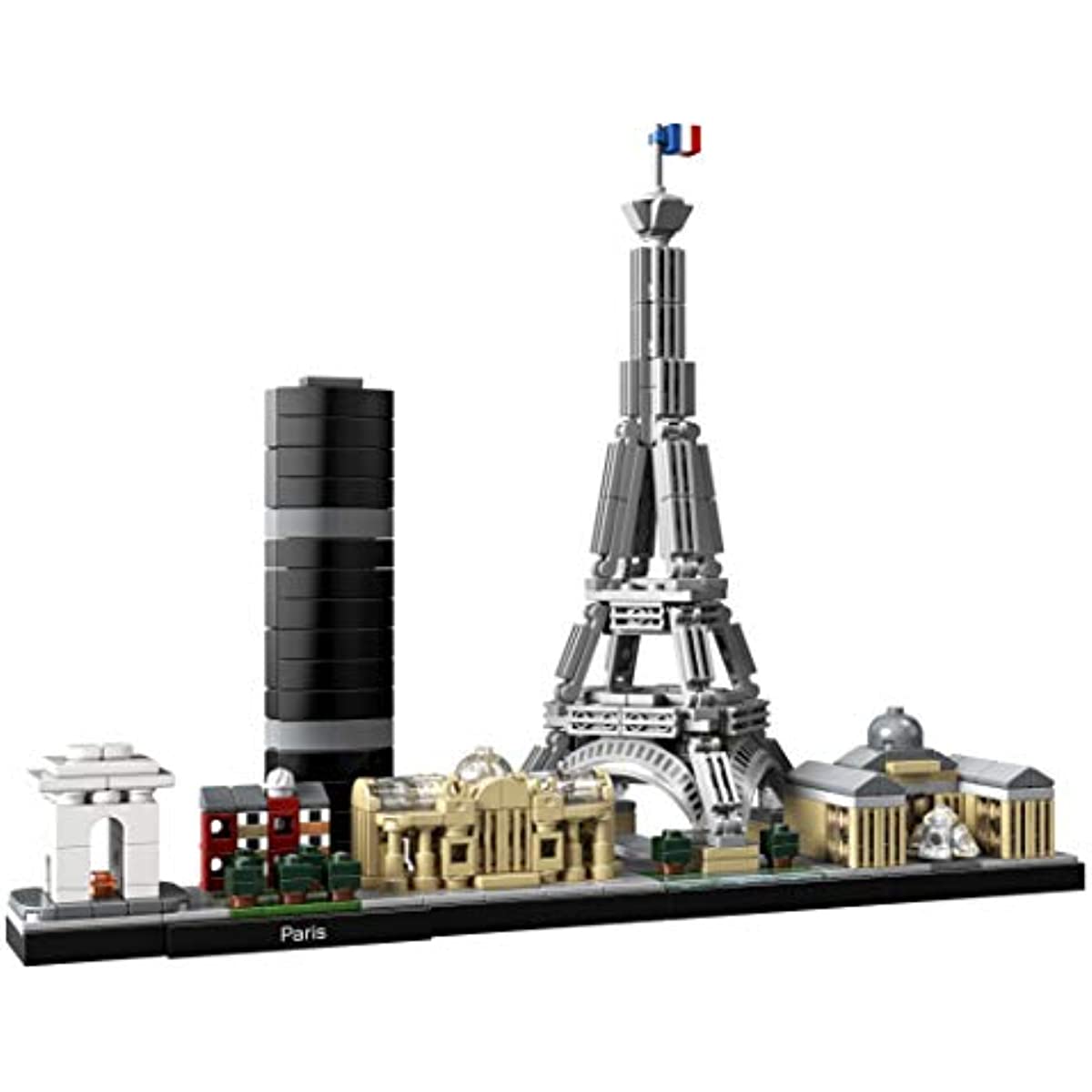LEGO Architecture Paris 21044 Building Toy Set for Kids, Boys, and Girls Ages 12+ (649 Pieces)