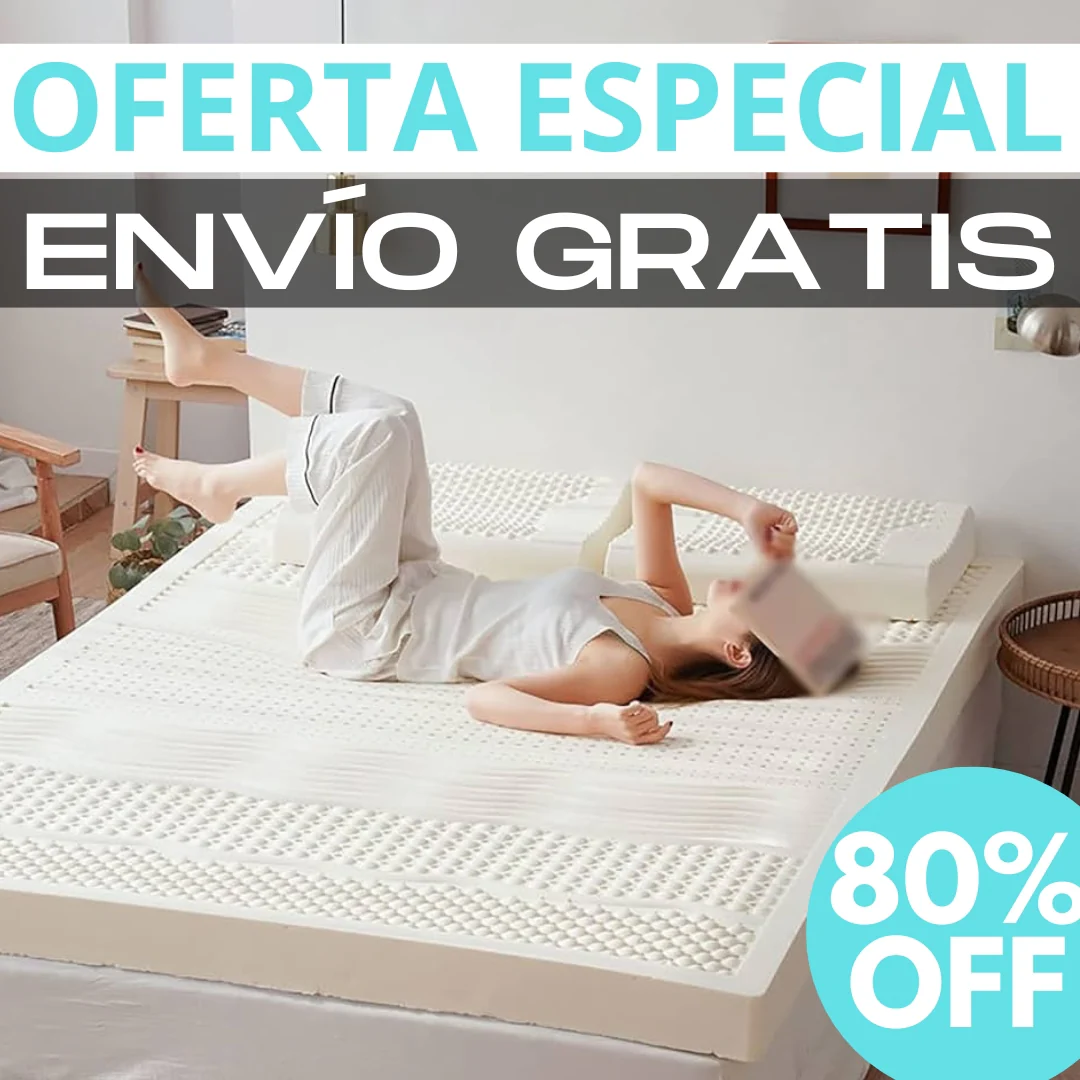 COLCHÓN DE LATEX NATURAL ENGROSADO（Compre 1 y llévese 1 gratis）