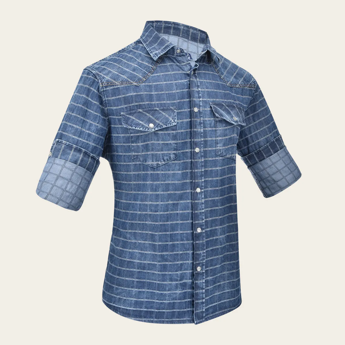 Camisa Cuadra Para Caballero.