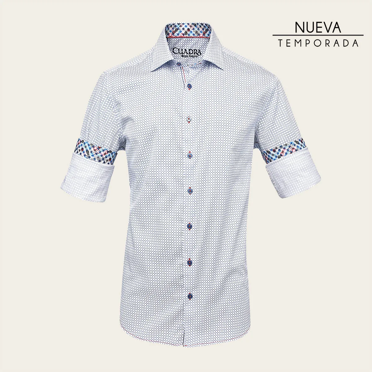 Camisa Cuadra Para Caballero.