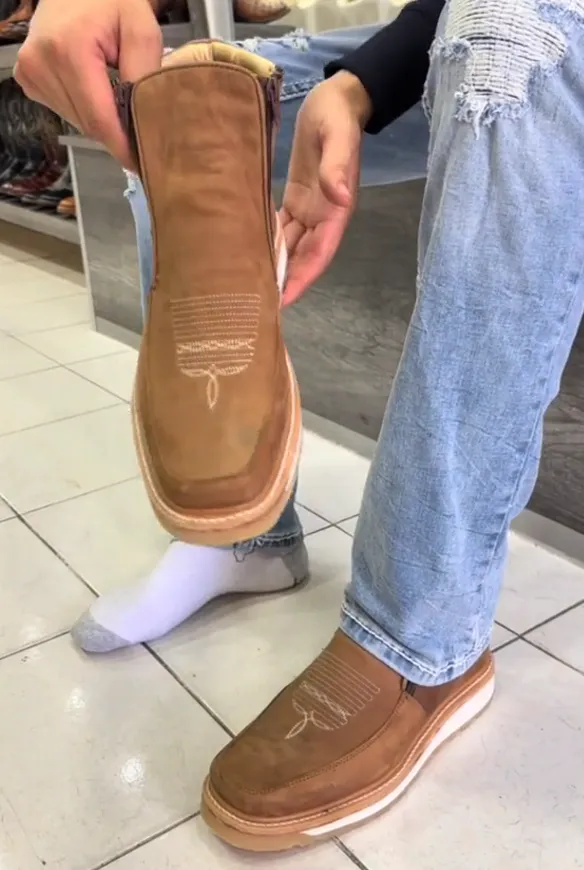 Botin macho para caballero