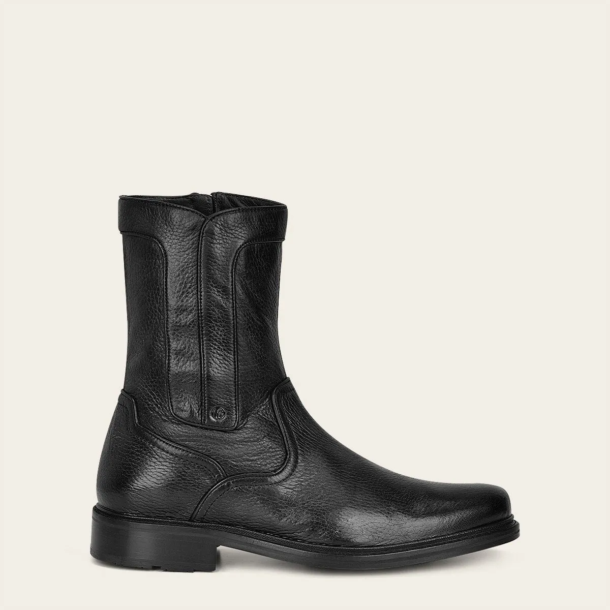 Bota de vestir en piel genuina de venado.