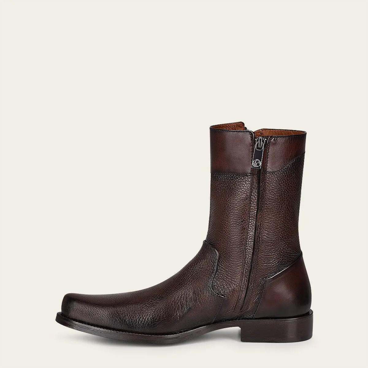 Bota en piel genuina de venado