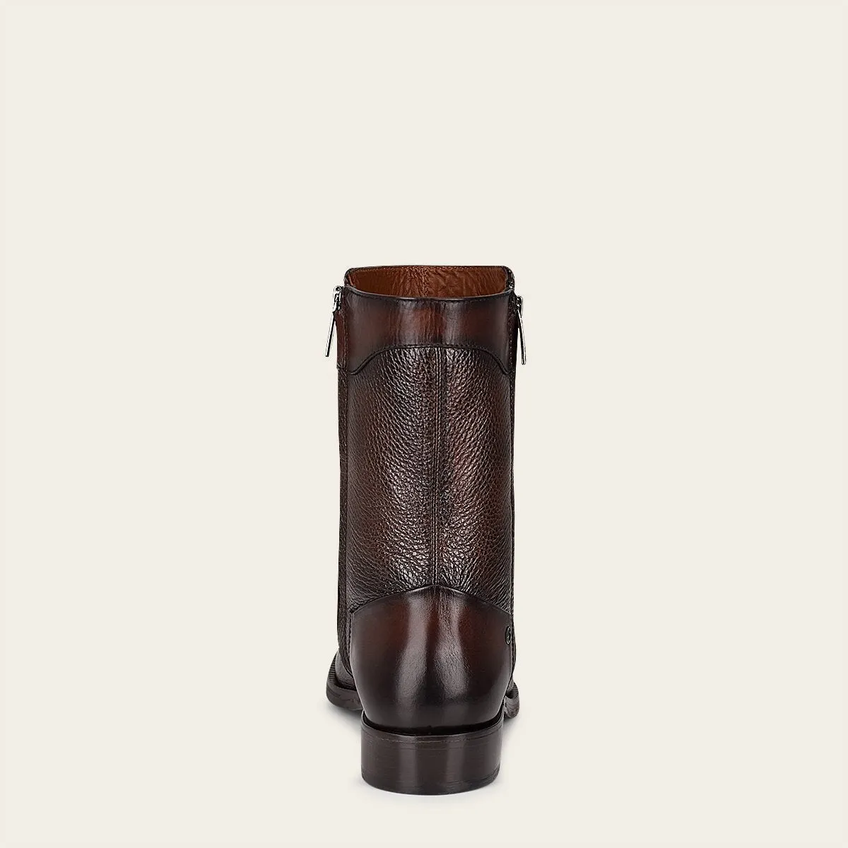 Bota en piel genuina de venado