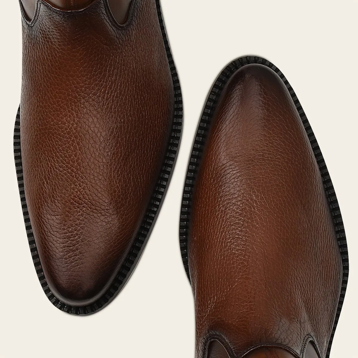 Bota en piel genuina de venado.