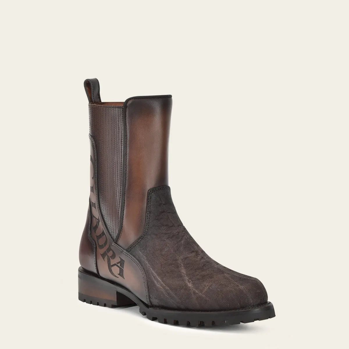 Bota en Piel Genuina de Elefante.