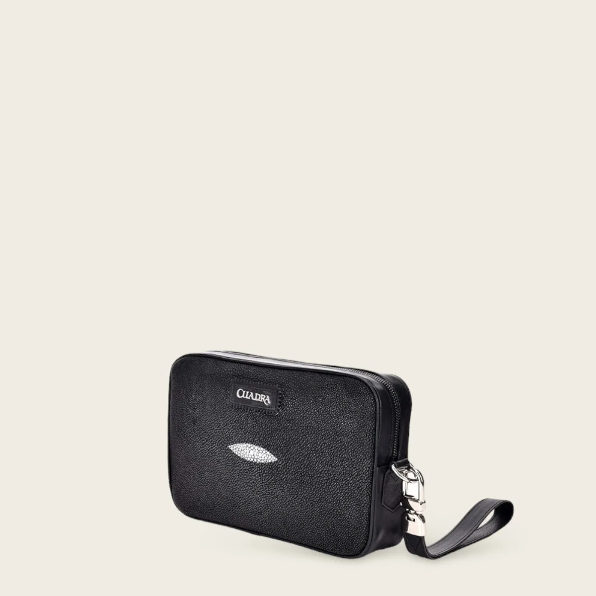 Bolso para hombre en piel exótica